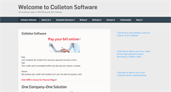 Desktop Screenshot of colletonemsbilling.com