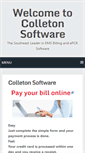 Mobile Screenshot of colletonemsbilling.com